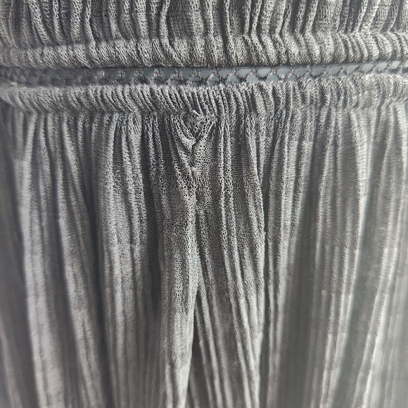 Simkhai Maude Crinkled Bustier Gown Dress Black Formal Wear Size 2 - Picture 6 of 7